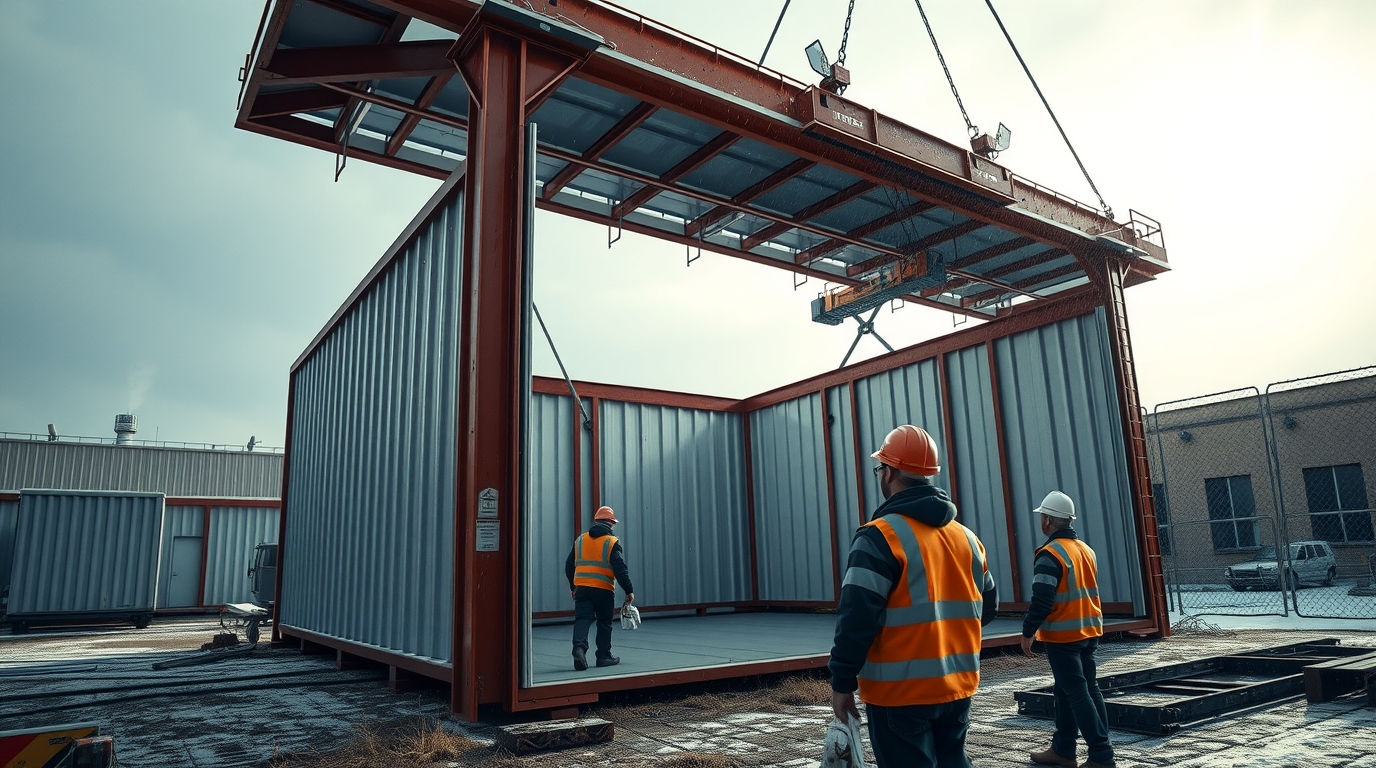 Конструкция Металлического Гаража