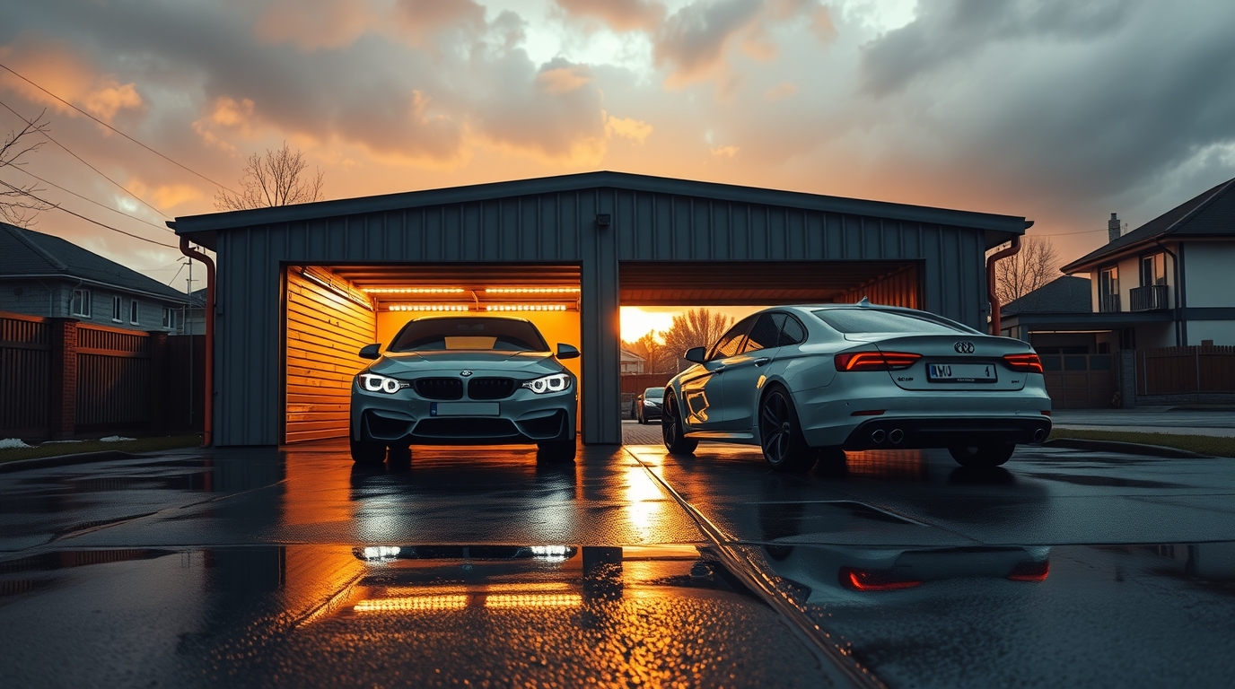 Металлический Гараж